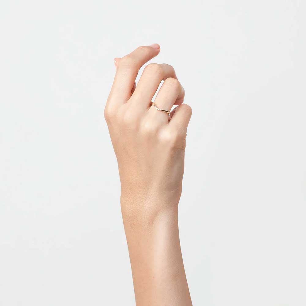 Diamond Brooklyn Bridge Ring